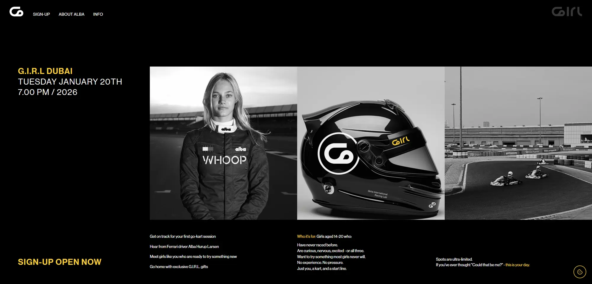 Girls International Racing Lab